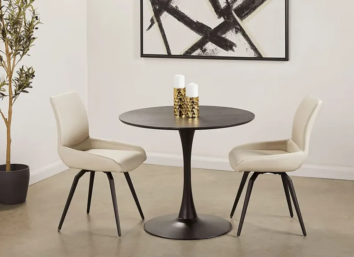 Peachgrove Black Dining Table