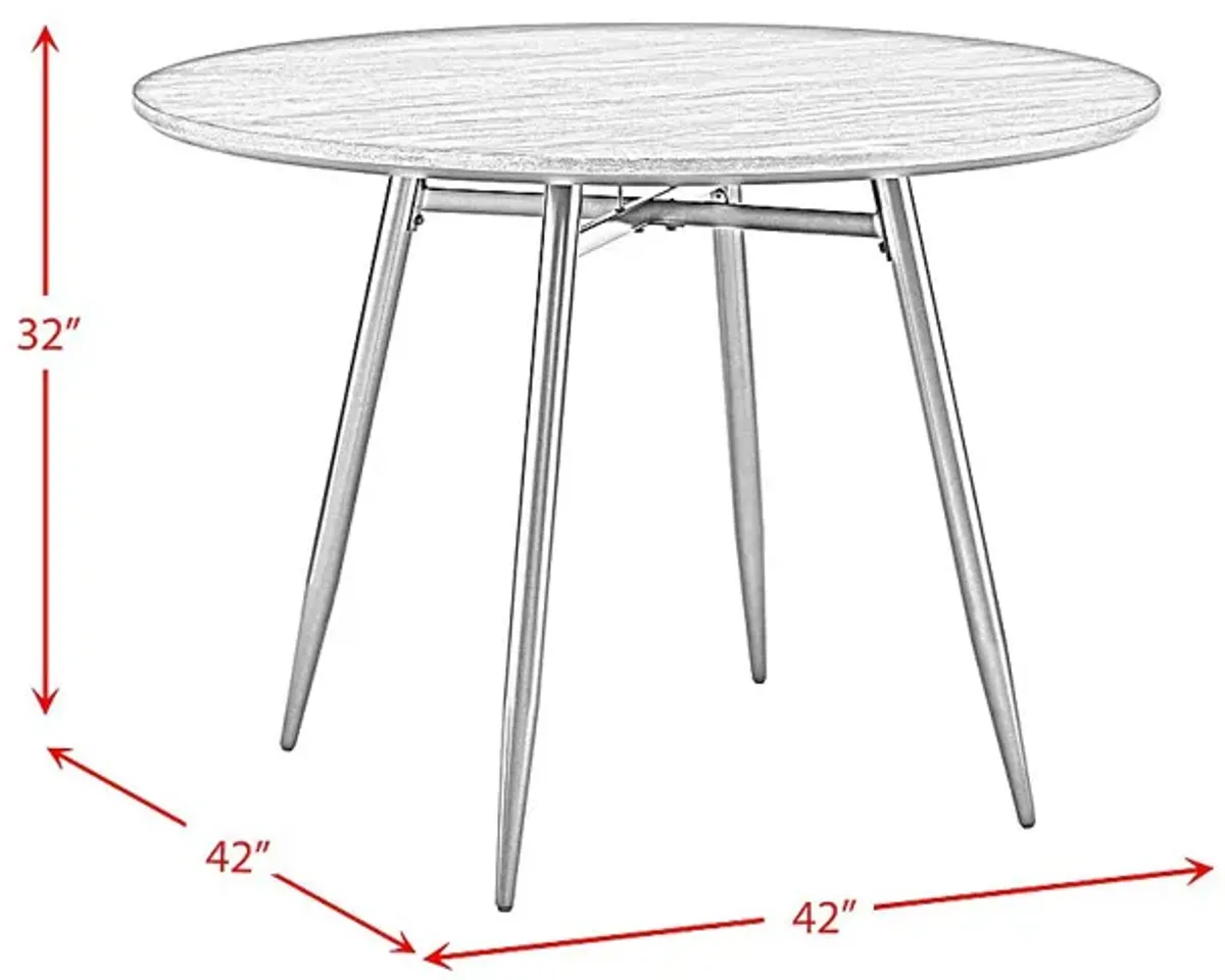 Meritum Black Dining Table