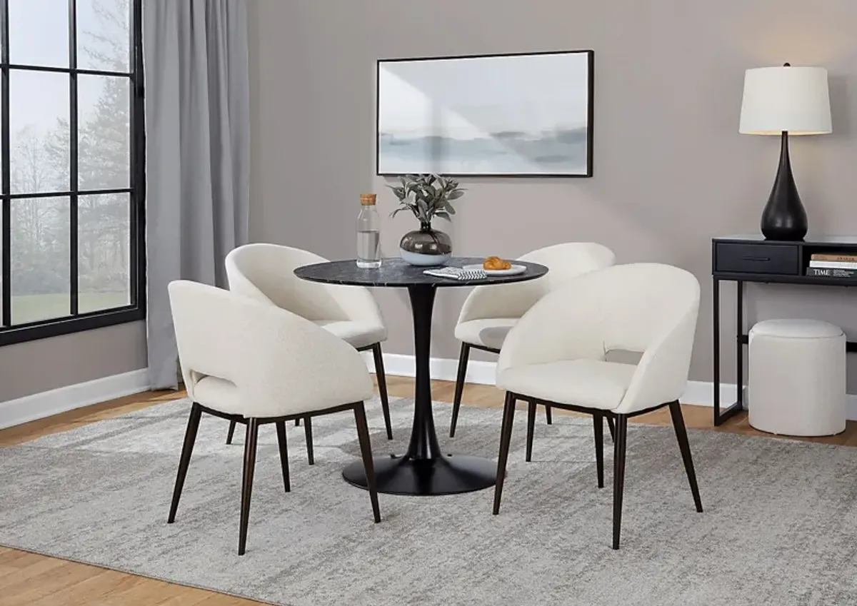 Miznner II Cream Accent Chair