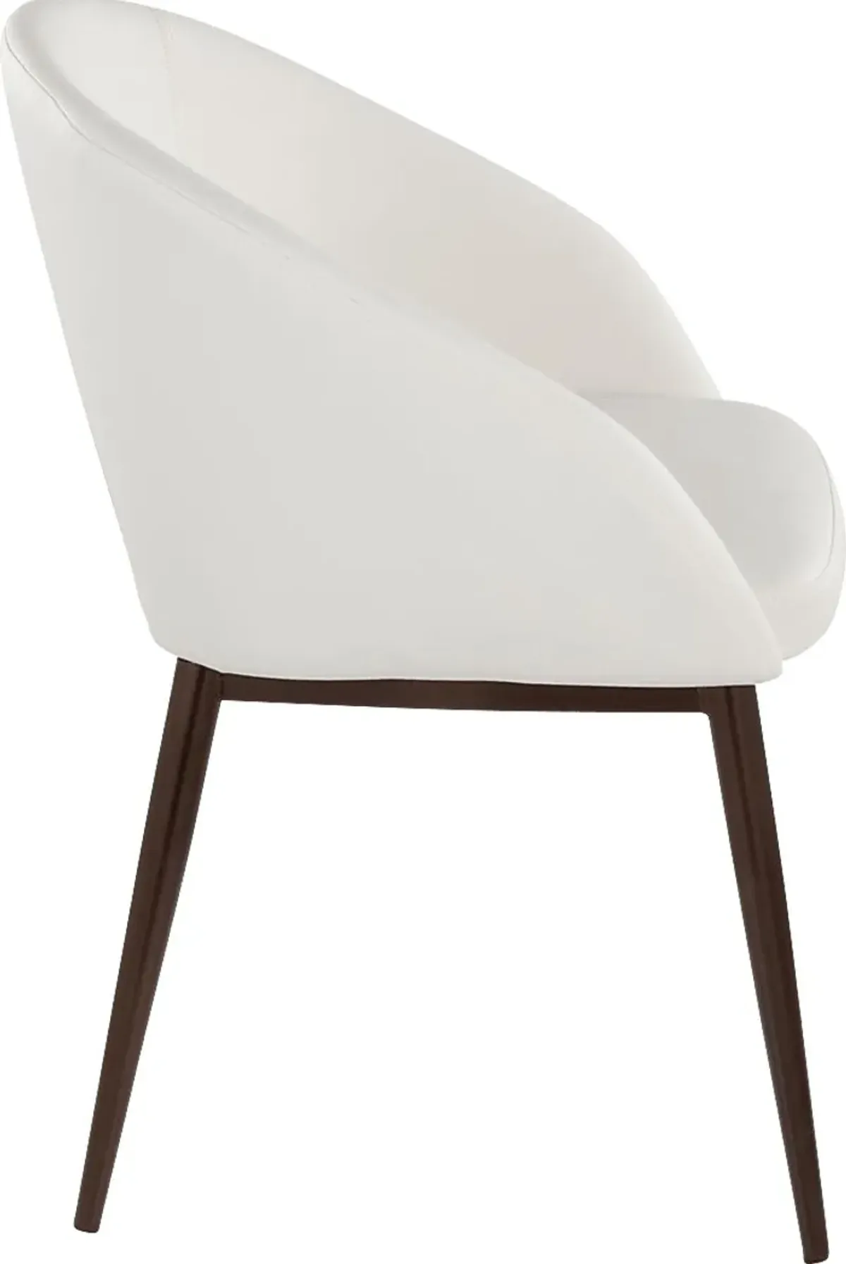 Miznner II White Accent Chair