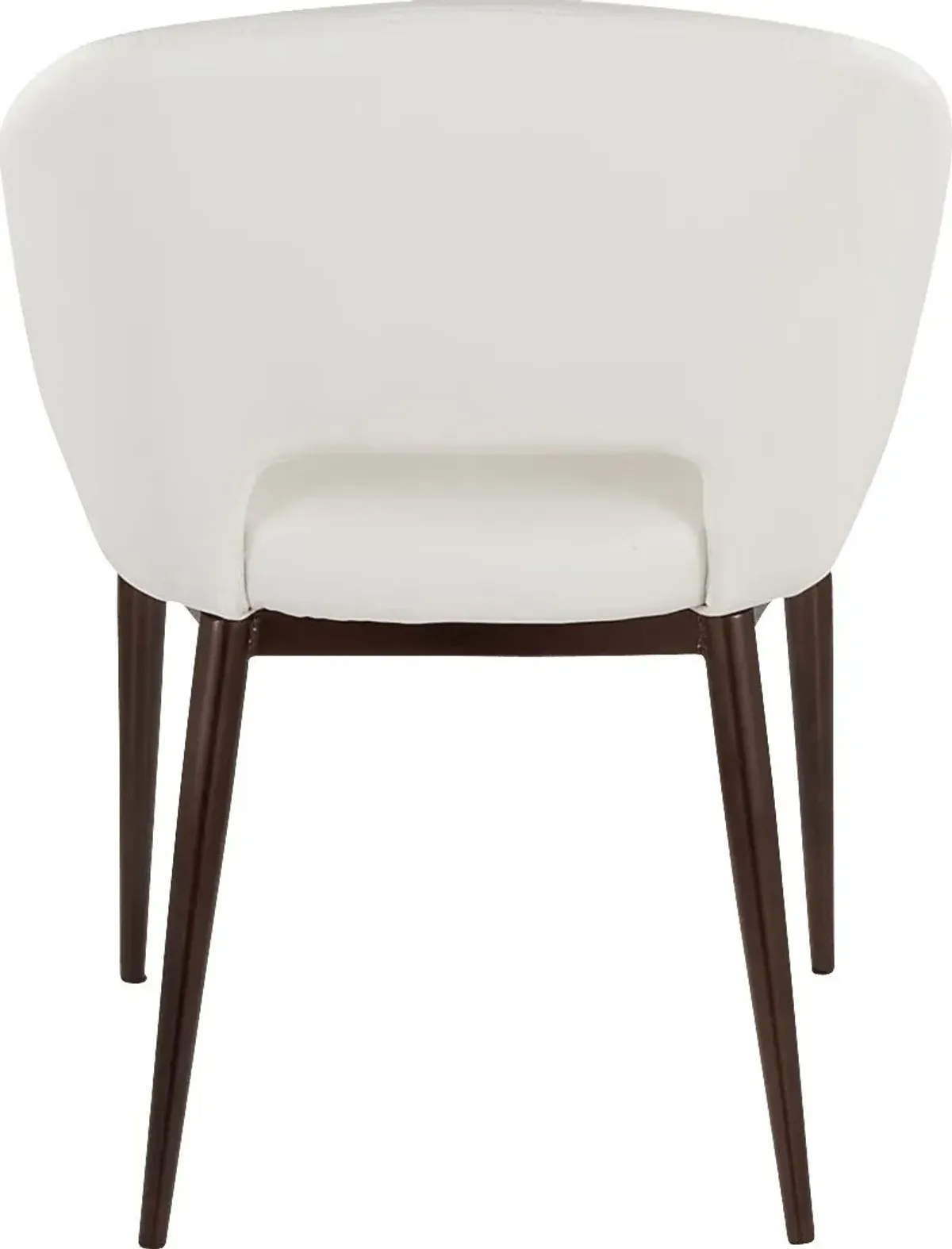 Miznner II White Accent Chair