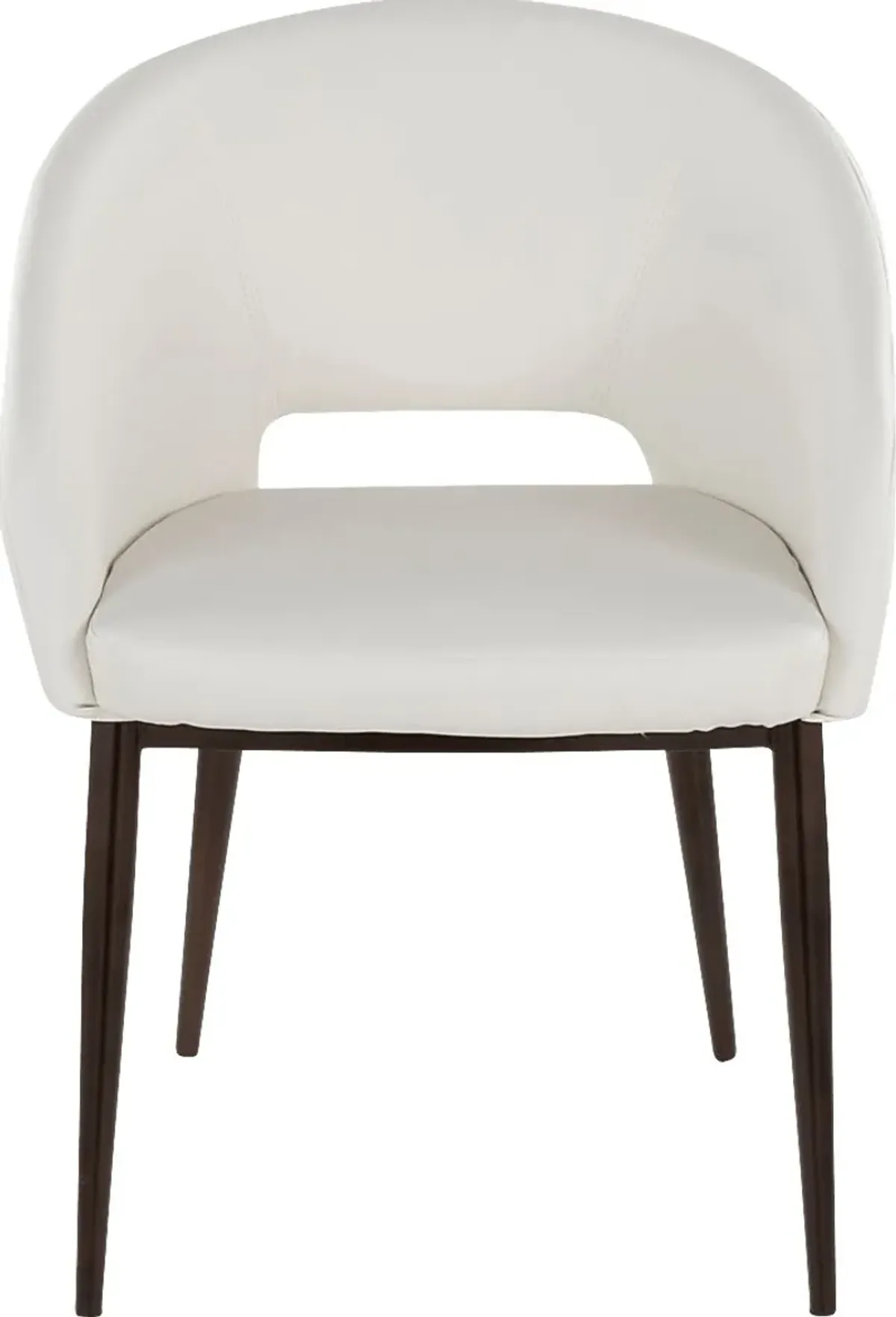 Miznner II White Accent Chair