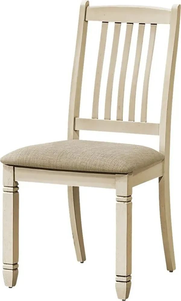 Metcalfy White Dining Chair, Set of 2