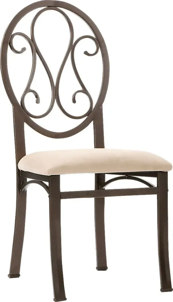 Hilmer Brown Side Chairs, Set of 4