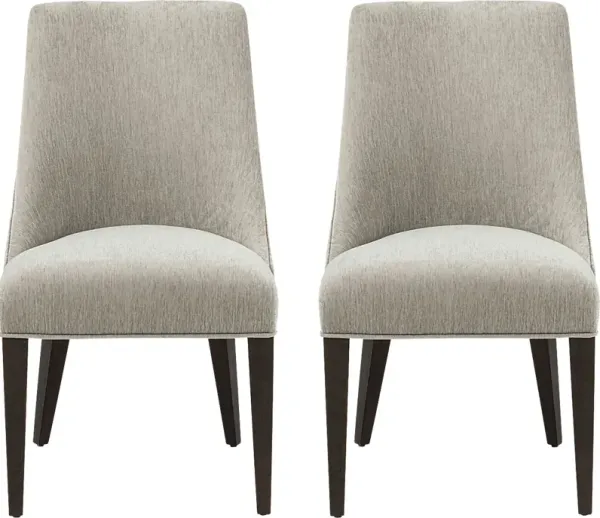 Cubecast Taupe Dining Chair, Set of 2