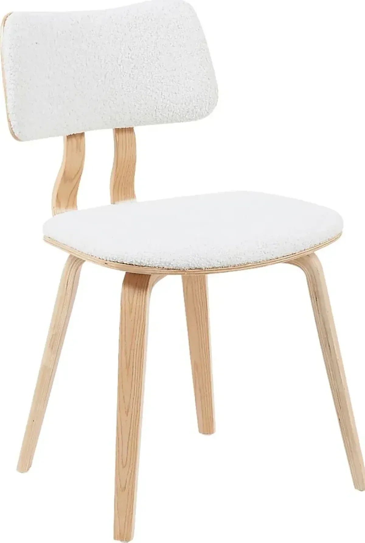 Beewheels White Side Chair