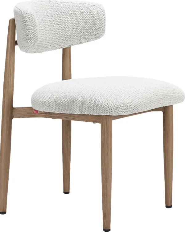 Echemellia White Dining Chair