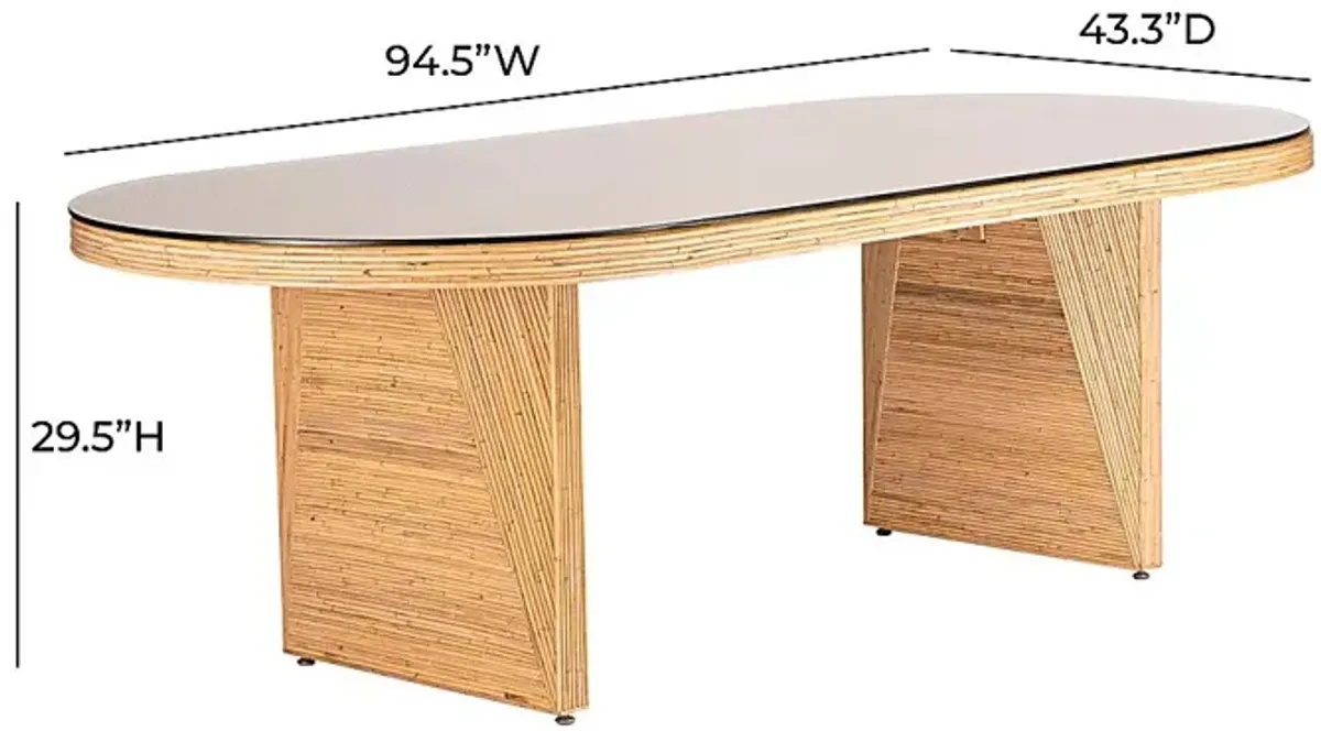 Magaw Natural Dining Table