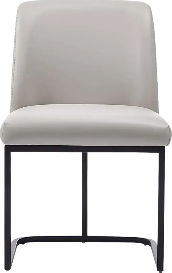 Truche Light Gray Side Chair
