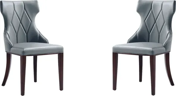 Worlddale Light Gray SIde Chair, Set of 2