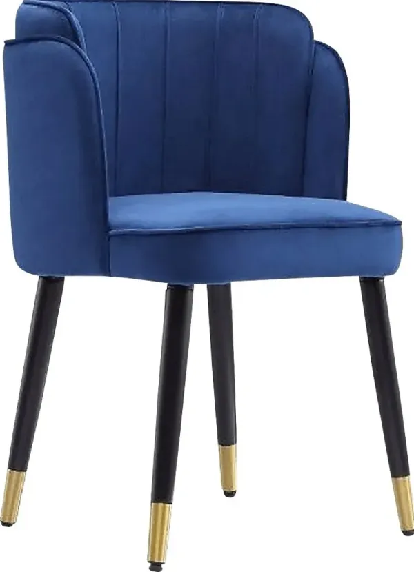 Yewex Blue Side Chair