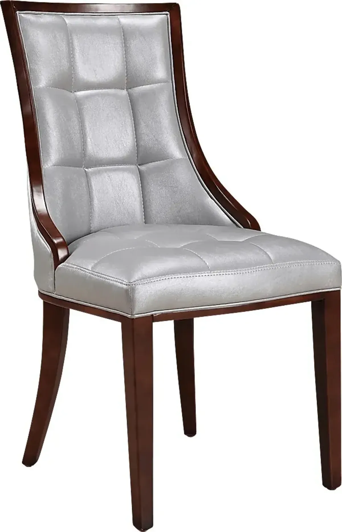 Cahabay Silver Side Chair, Set of 2