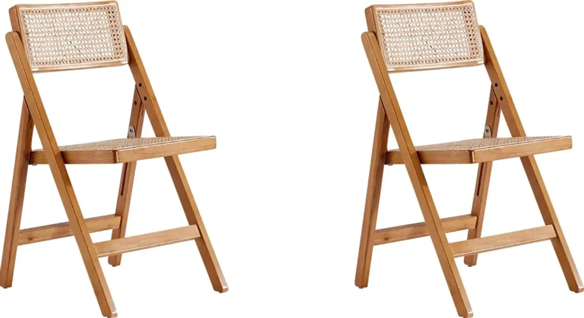 Boarworth Natural Side Chair, Set of 2