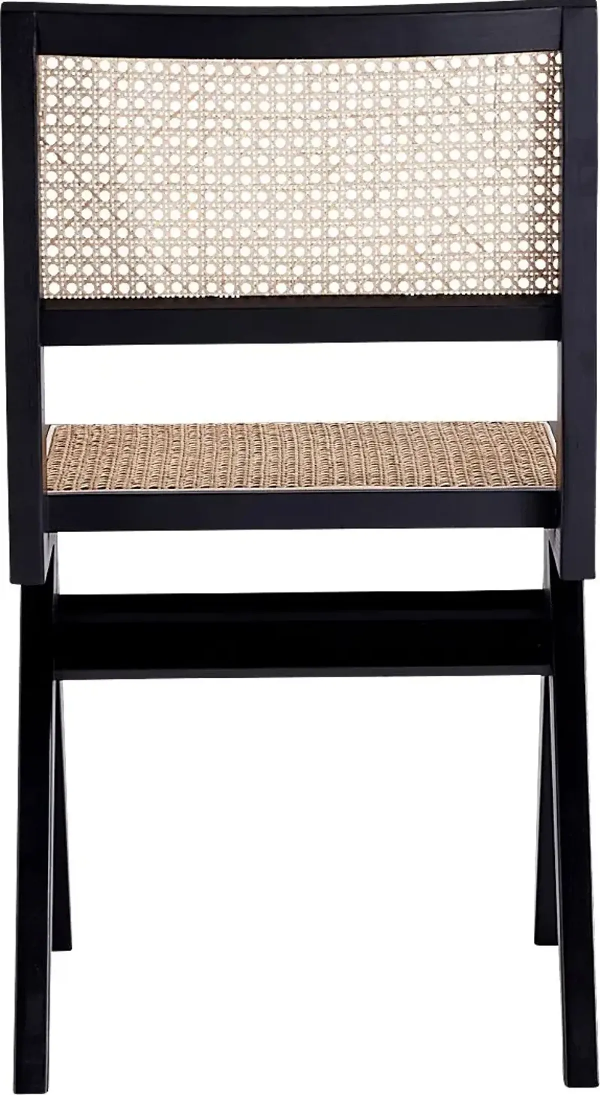 Bluesunny Black Side Chair, Set of 2