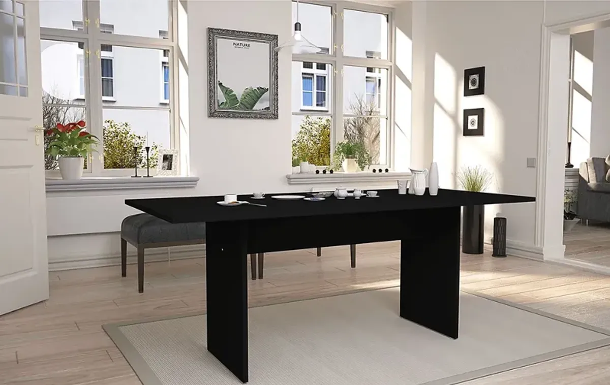 Mokema Black Dining Table