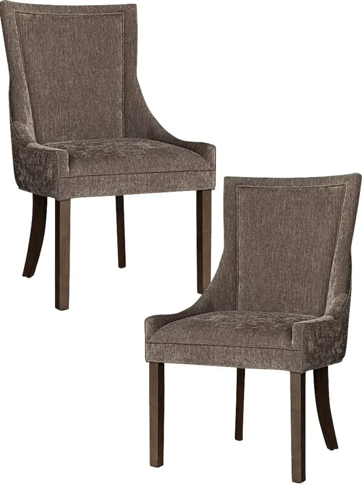 Houndsun Gray Dining Chair, Set of 2