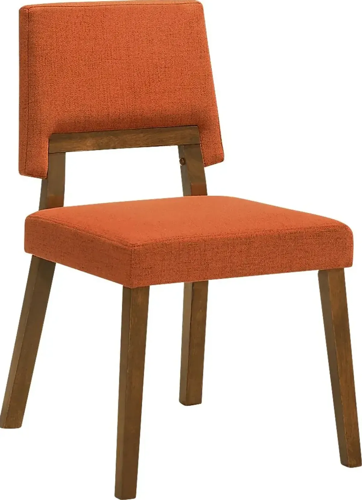 Cliffytales I Orange Dining Chair, Set of 2