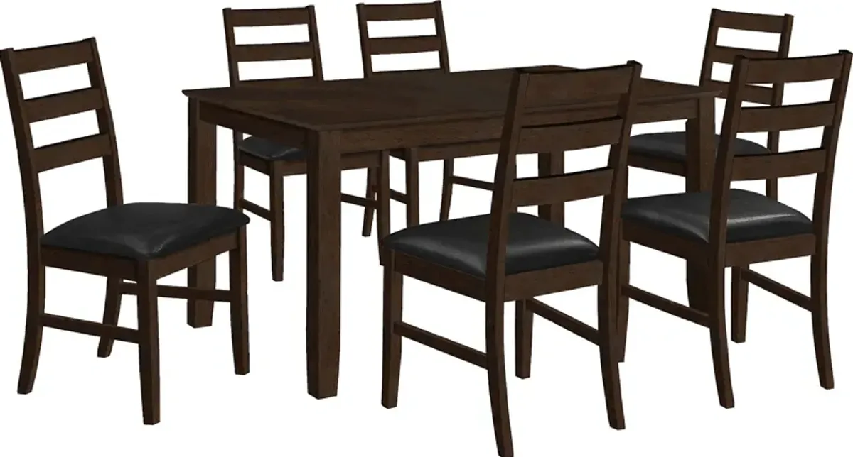 Wansley Espresso Dining Table