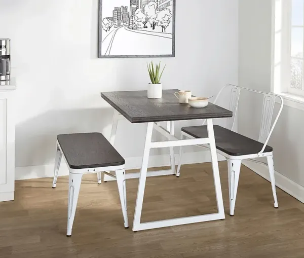 Diiv Espresso 3 Pc Dining Set