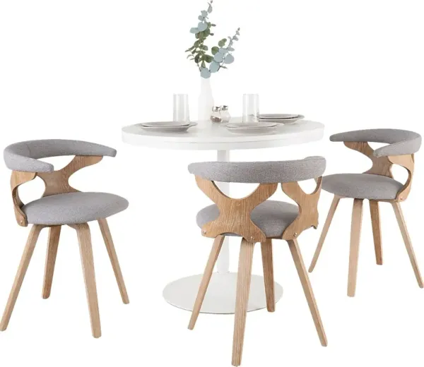 Wisheen Gray 4 Pc Dining Set