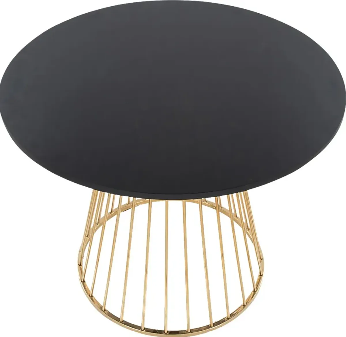 Aldendell Black Dining Table