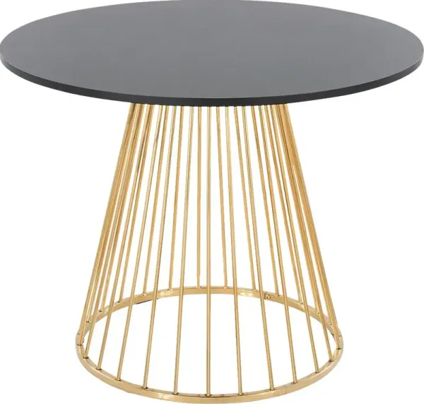 Aldendell Black Dining Table