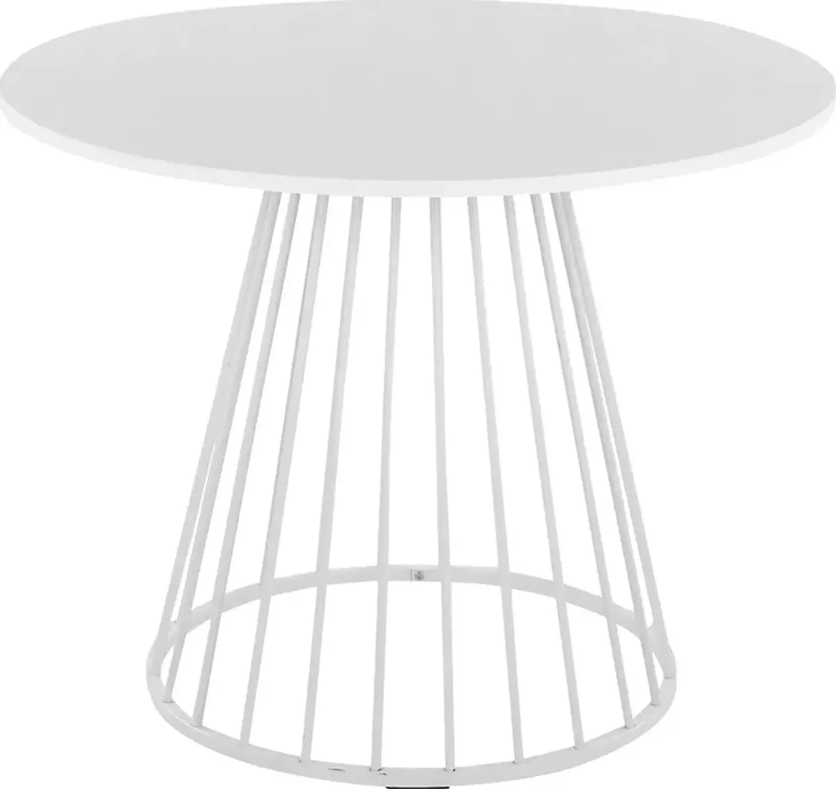 Ziercher III White Dining Table