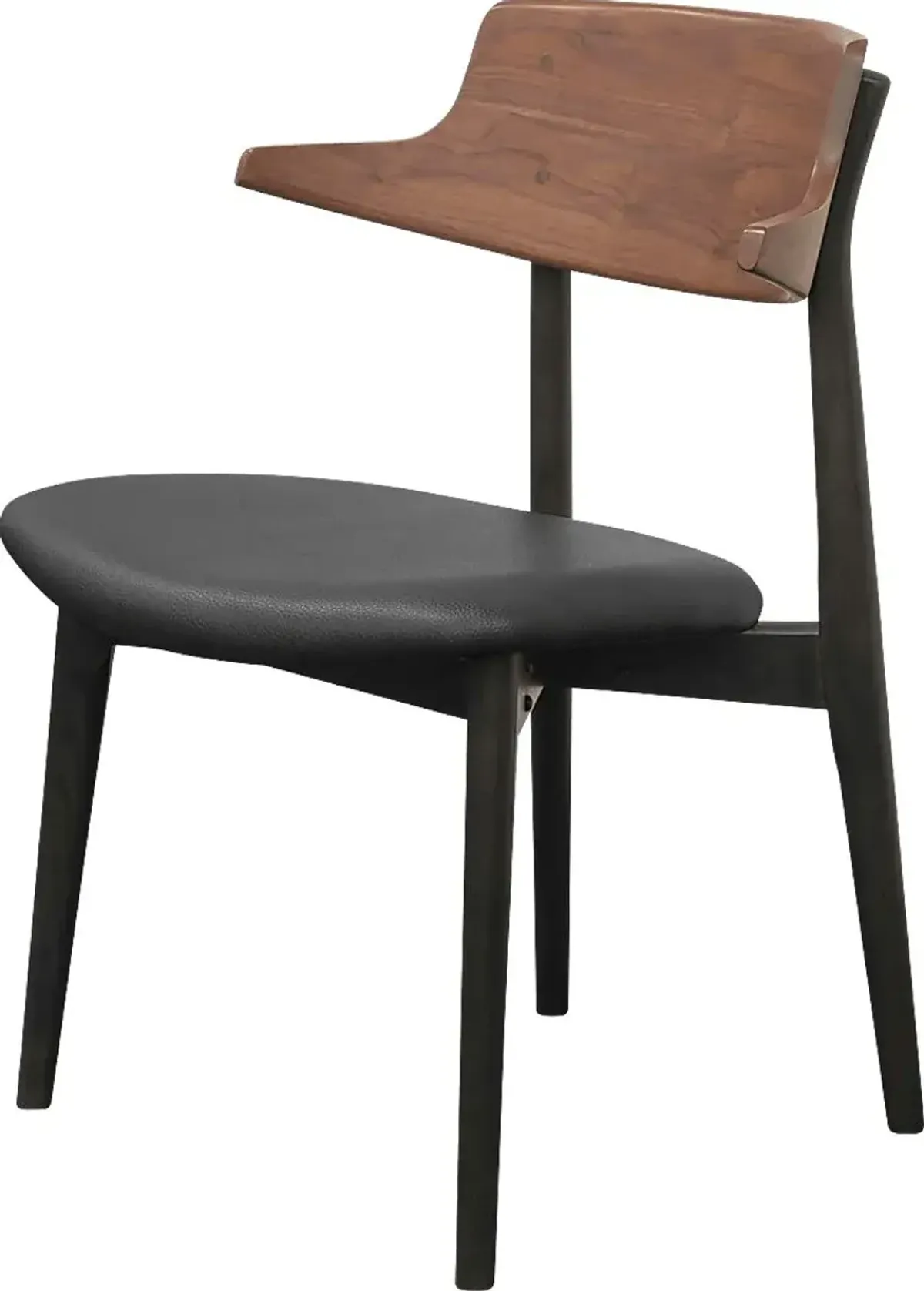 Antar Black Side Chair, Set of 2
