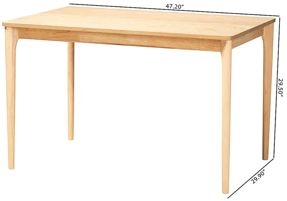 Delisio Natural Dining Table