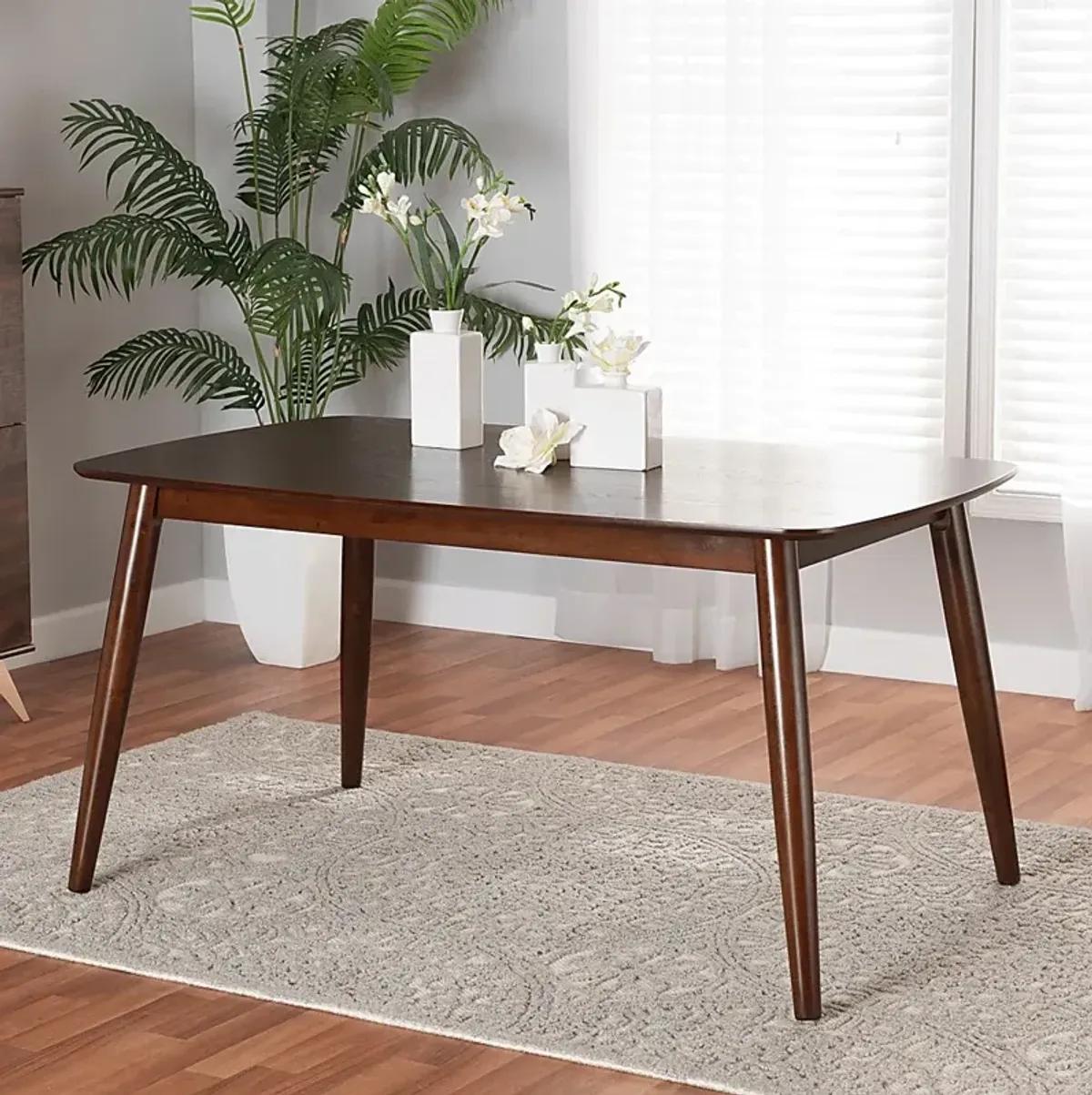 Cassimere Brown Dining Table