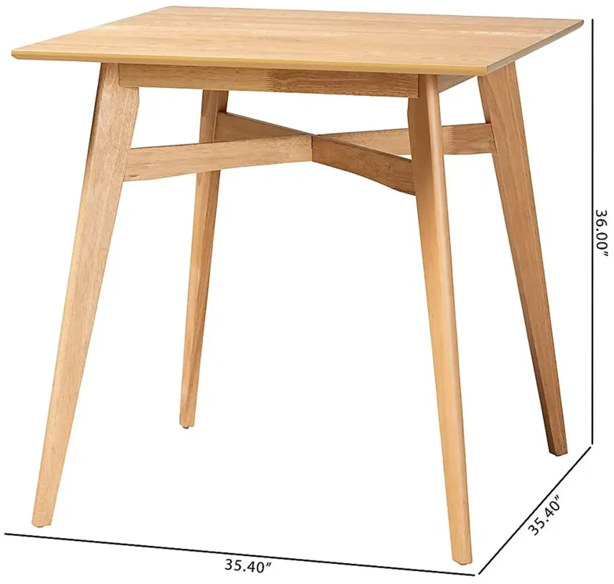 Coderre Natural Counter Height Table