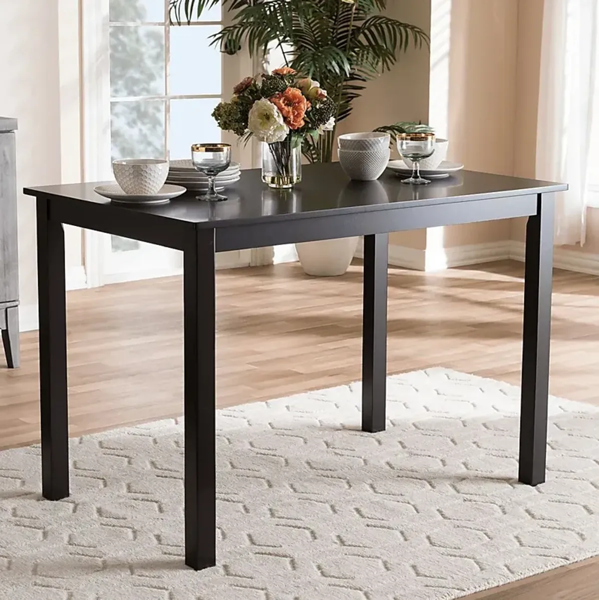 Umbagog Dark Brown Dining Table