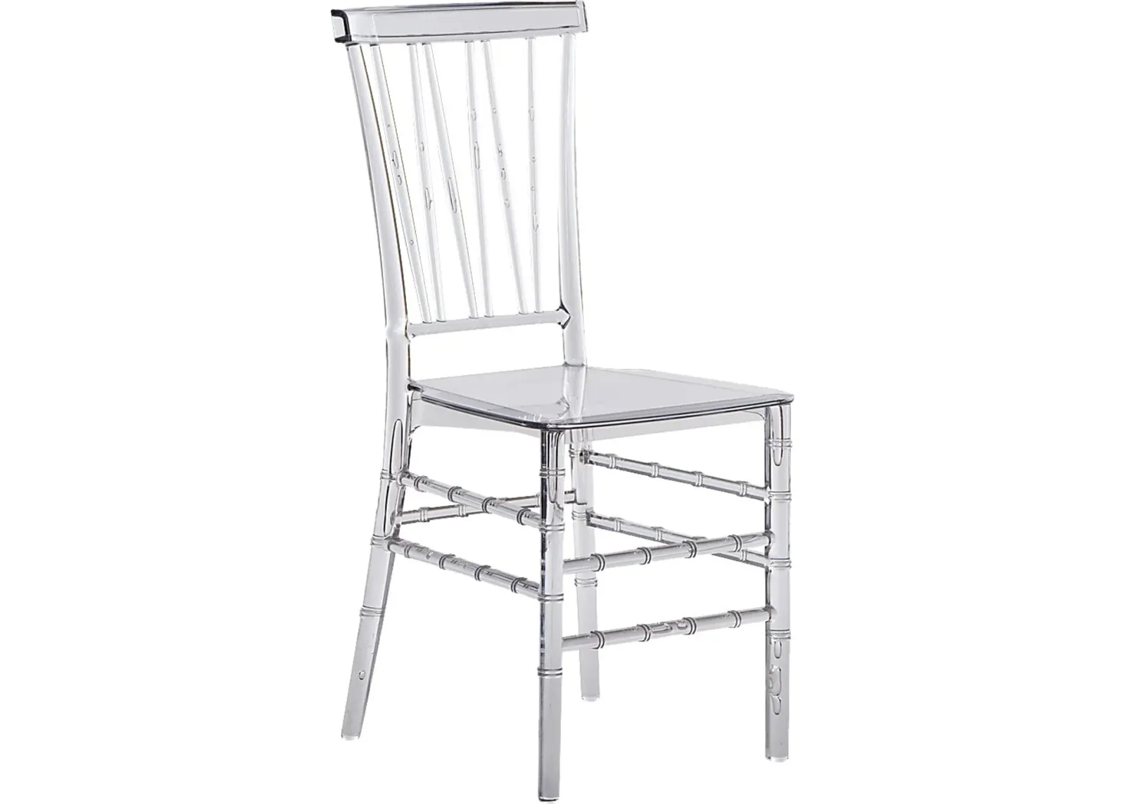 Myloxi Clear Dining Chair, Set of 4