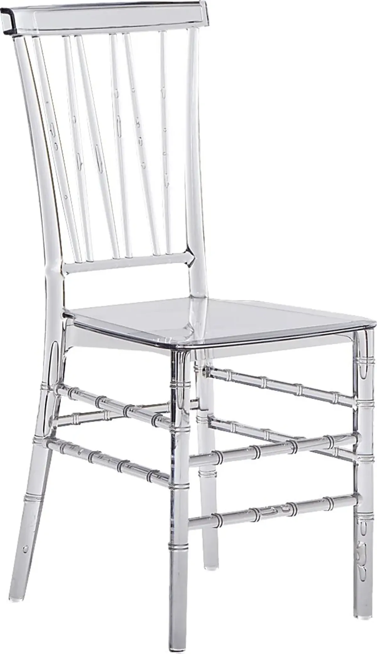 Myloxi Clear Dining Chair, Set of 4