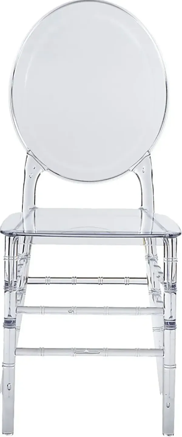 Galvo Clear Dining Chair, Set of 4