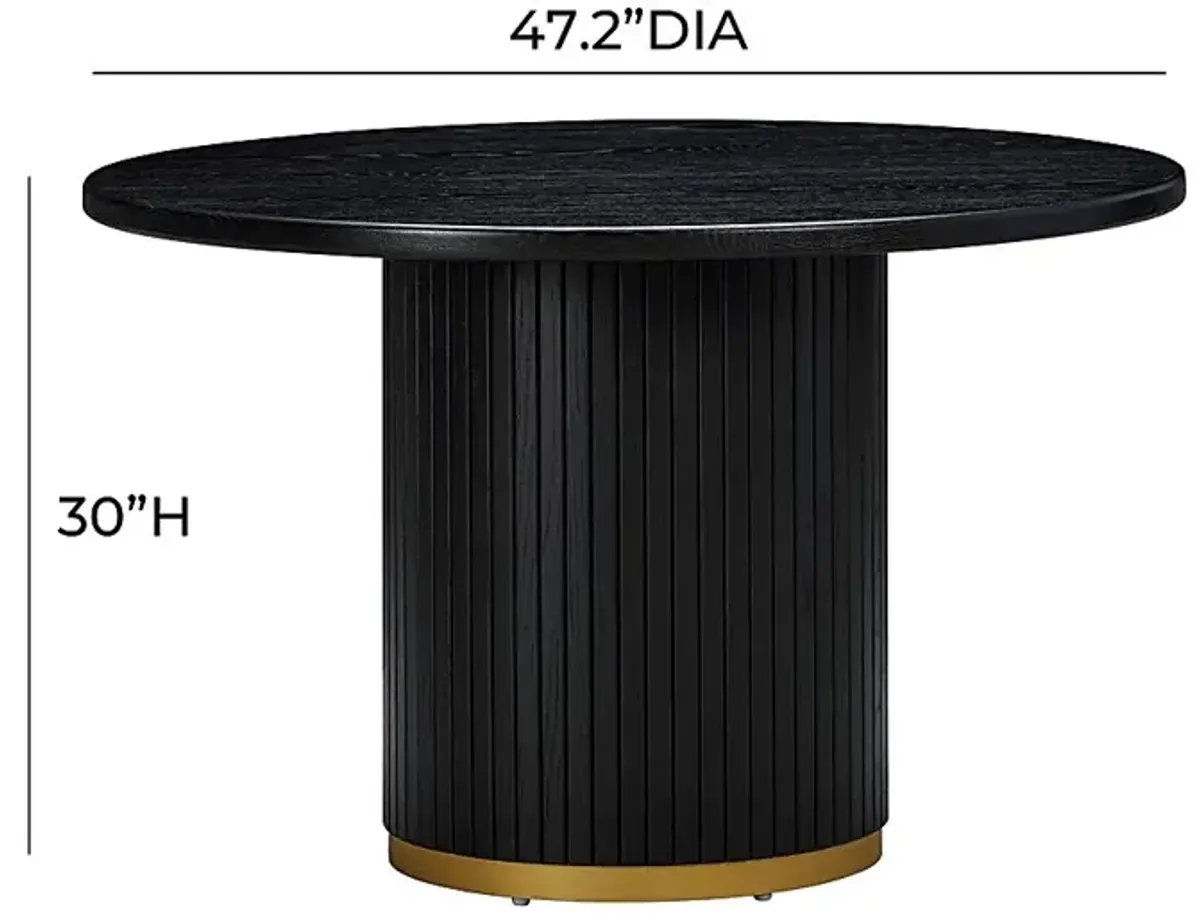 Bohde Black Dining Table