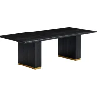 Bequette Black Dining Table