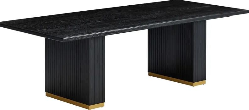 Bequette Black Dining Table