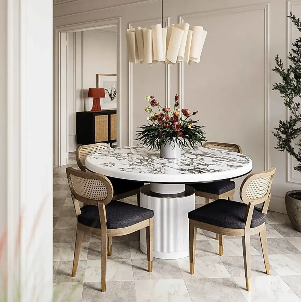 Cartigan White Dining Table