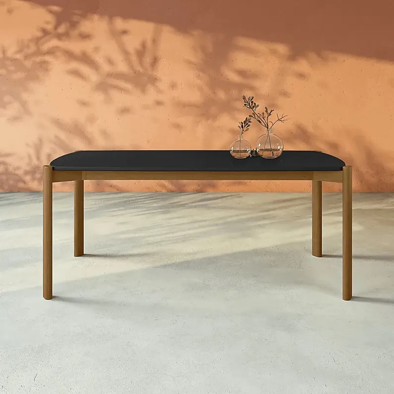 Demerest V Black Dining Table