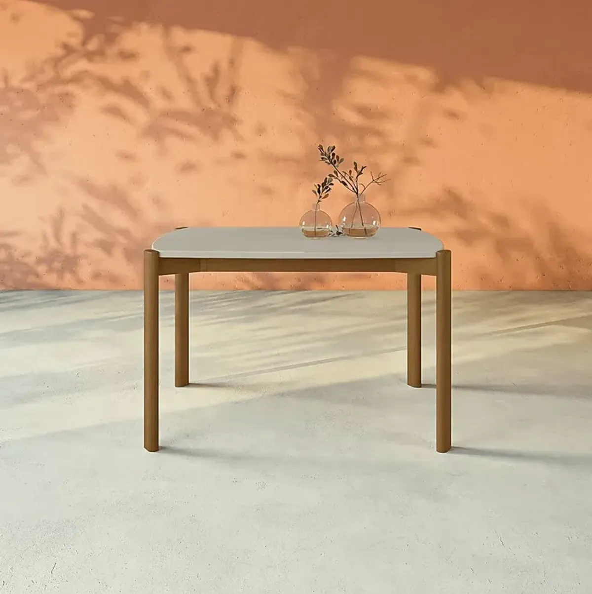 Demerest IV Off-White Dining Table