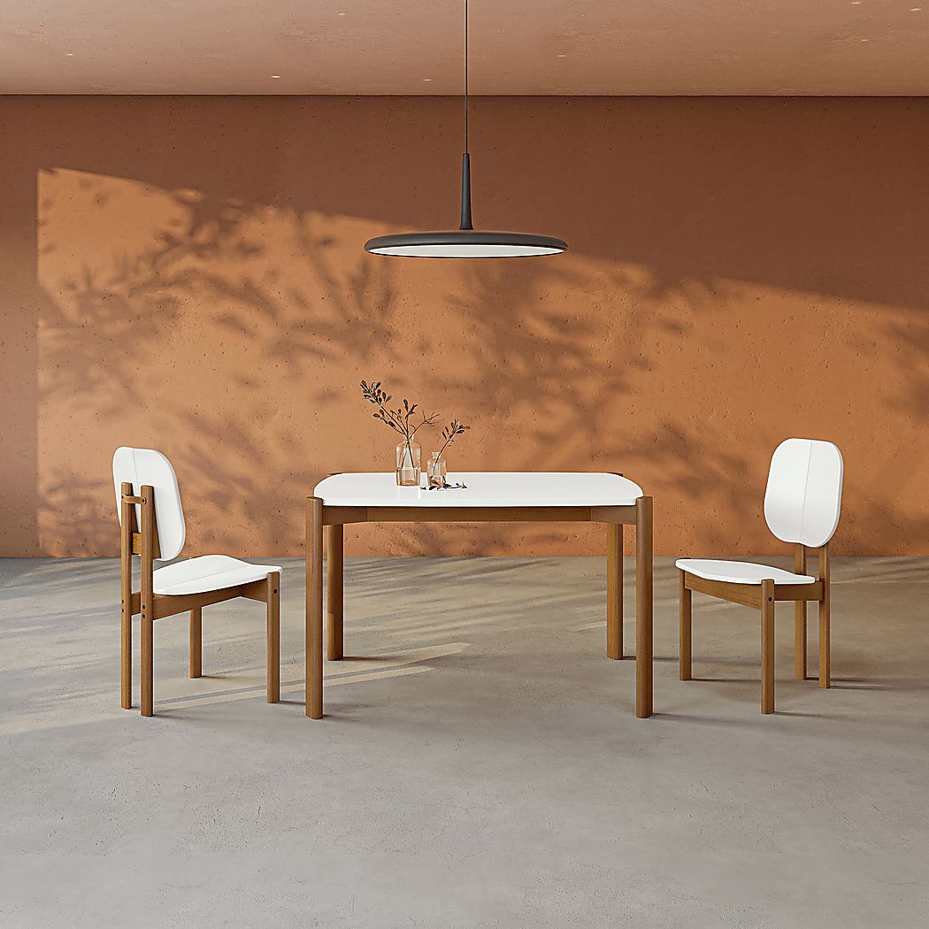 Demerest IV White Dining Table