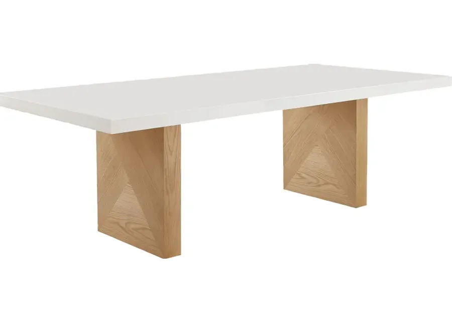 Donnellon White Dining Table