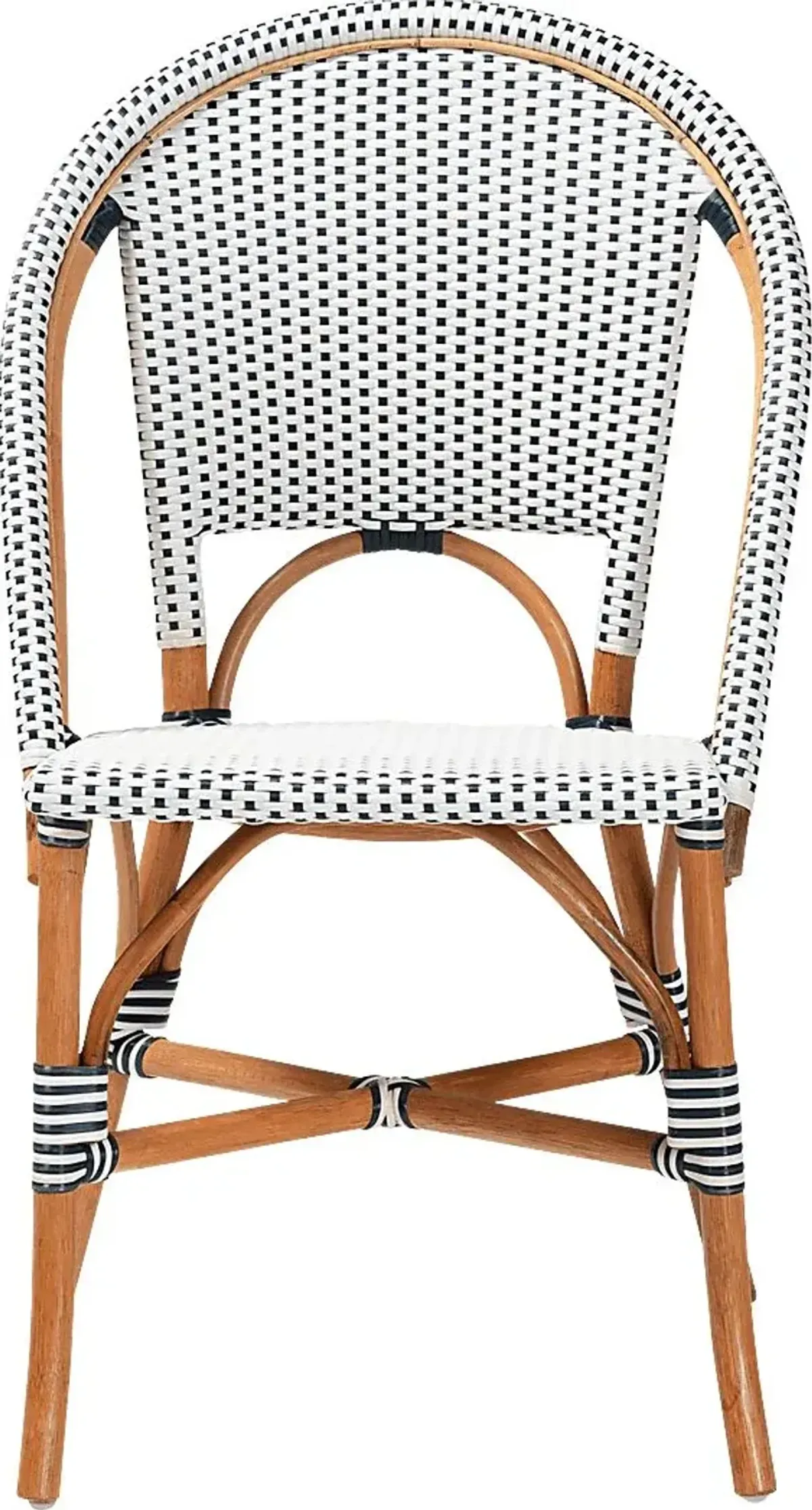 Bandyn Navy and White Dining Chair