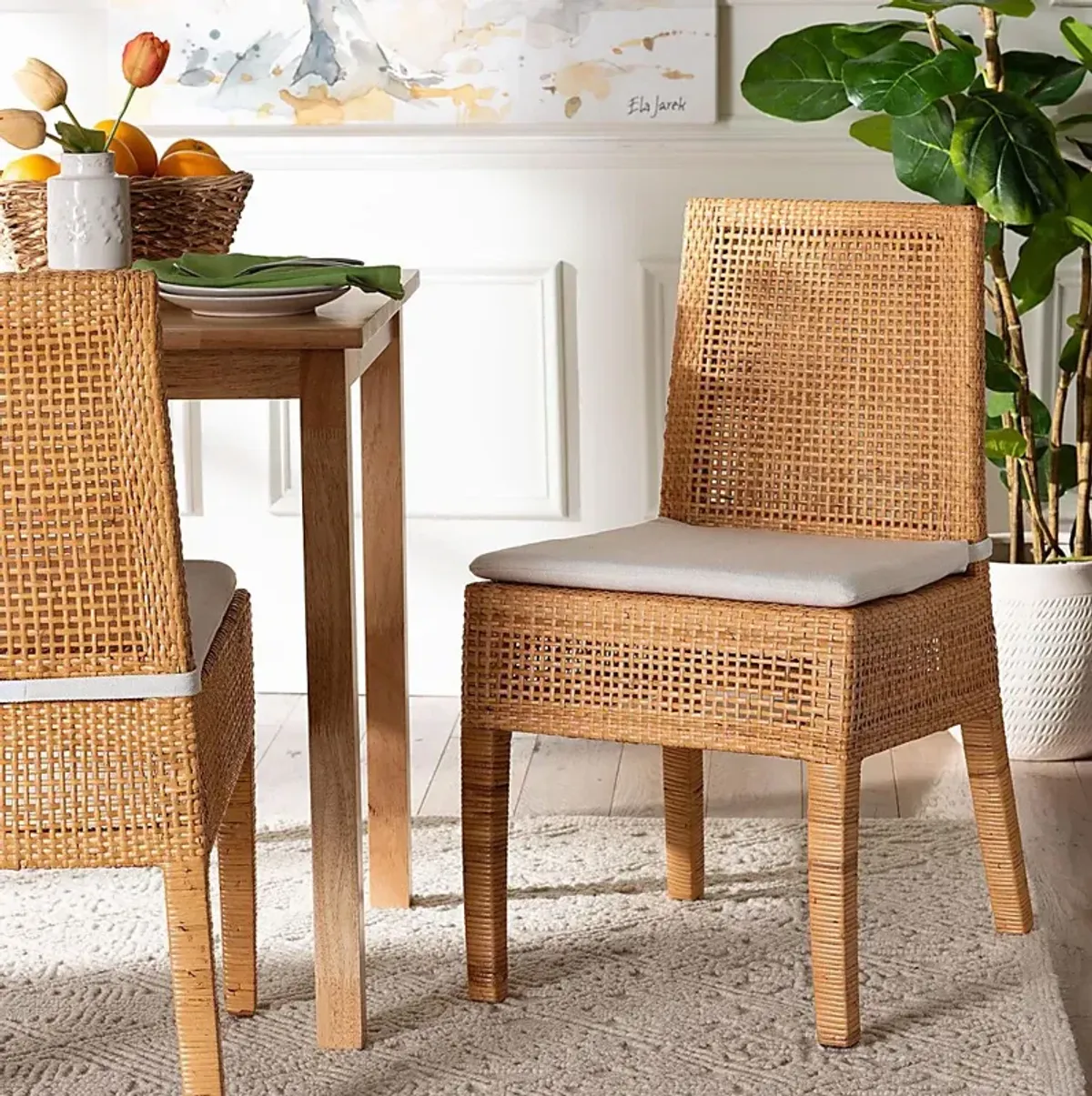 Borraclough Brown Dining Chair