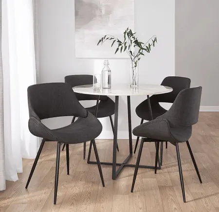 Stroble I Charcoal Dining Chair, Set of 2