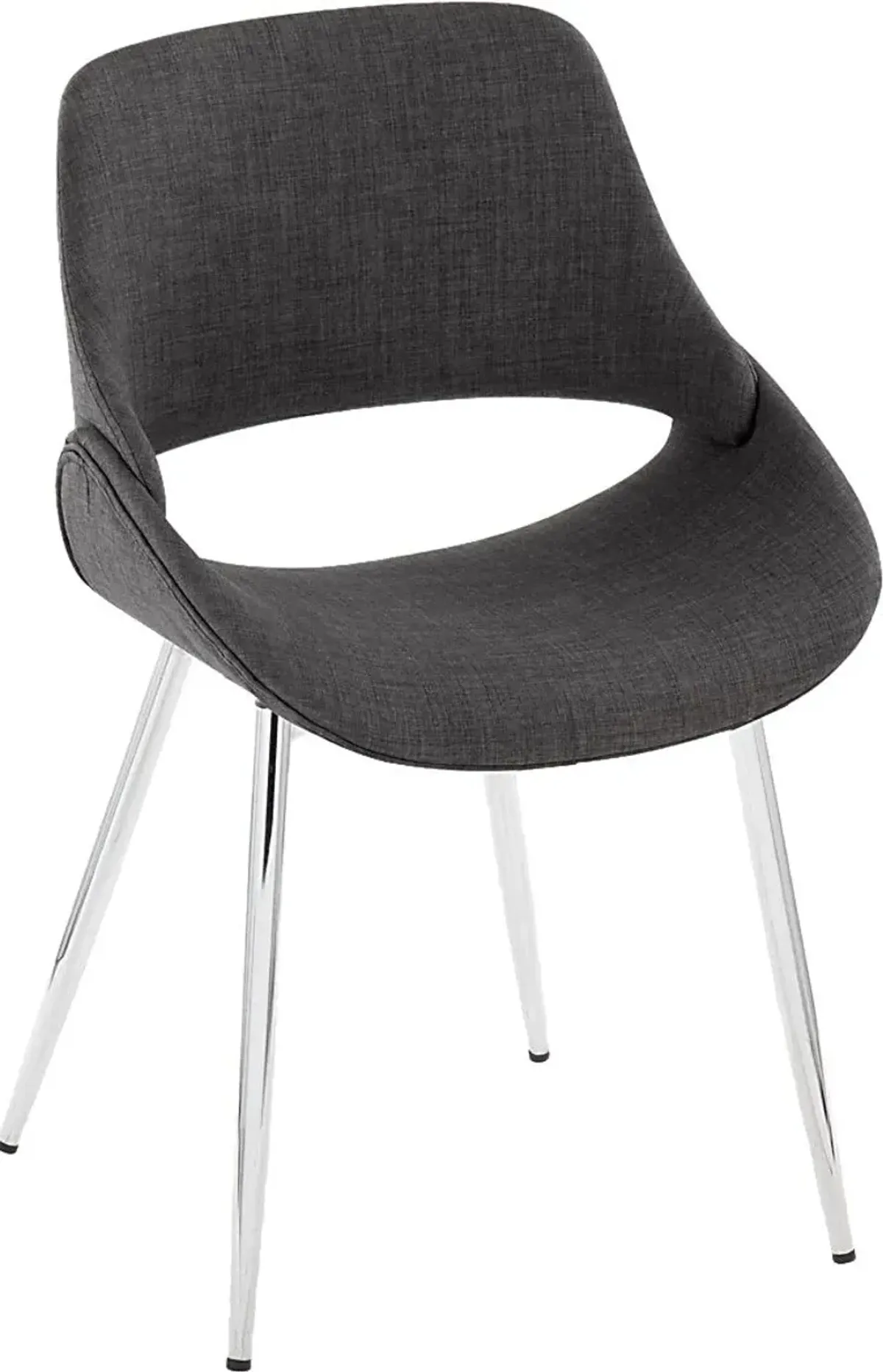 Stroble II Charcoal Dining Chair, Set of 2