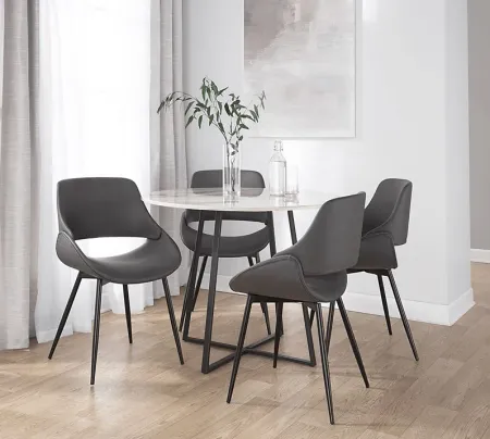 Stroble VI Gray Dining Chair, Set of 2