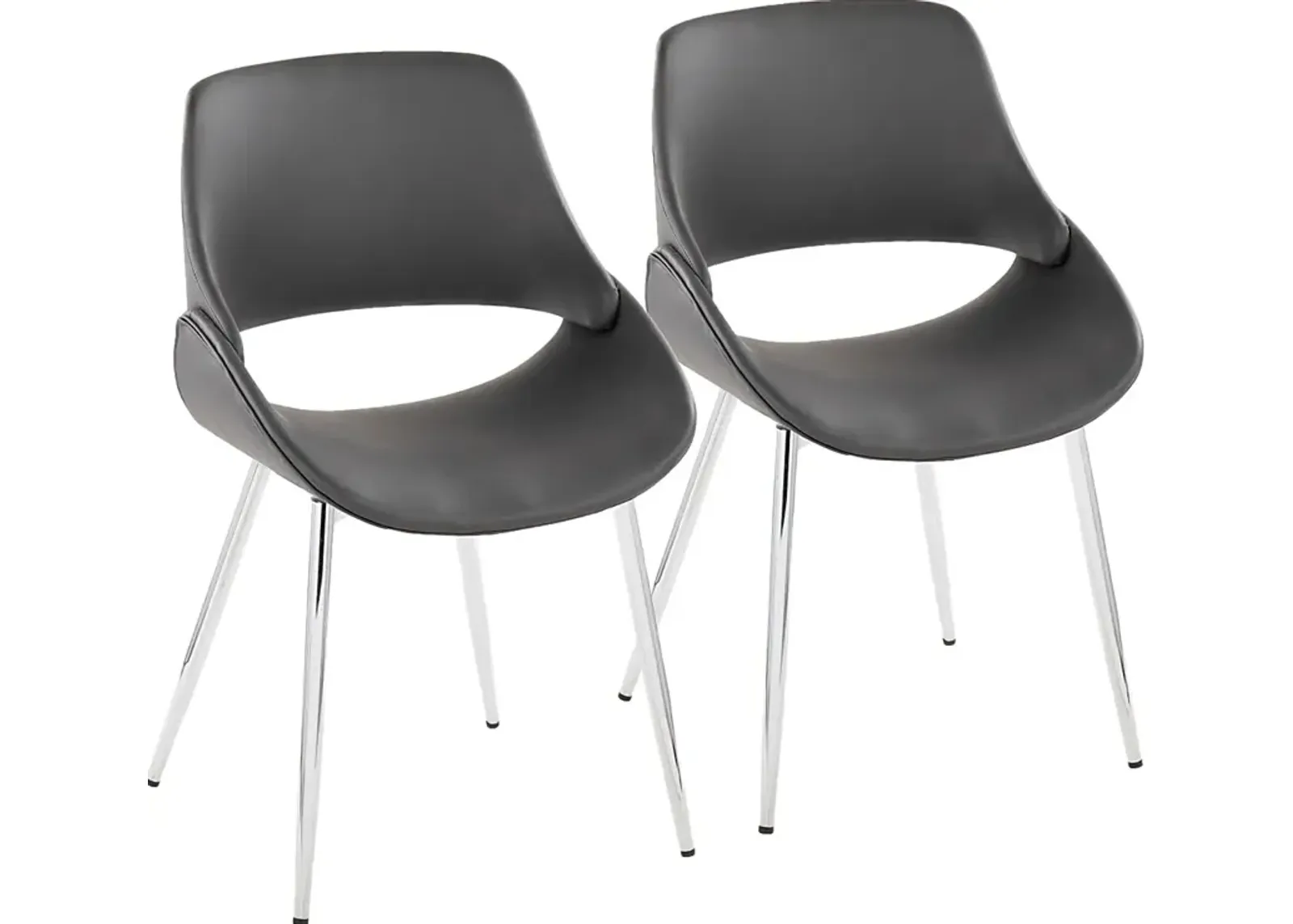 Stroble VII Gray Dining Chair, Set of 2