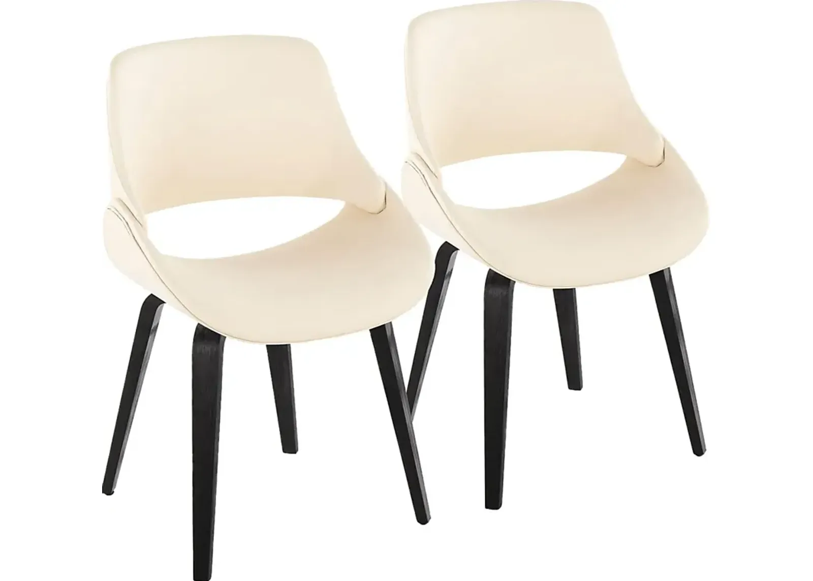 Stroble VIII Cream Dining Chair, Set of 2